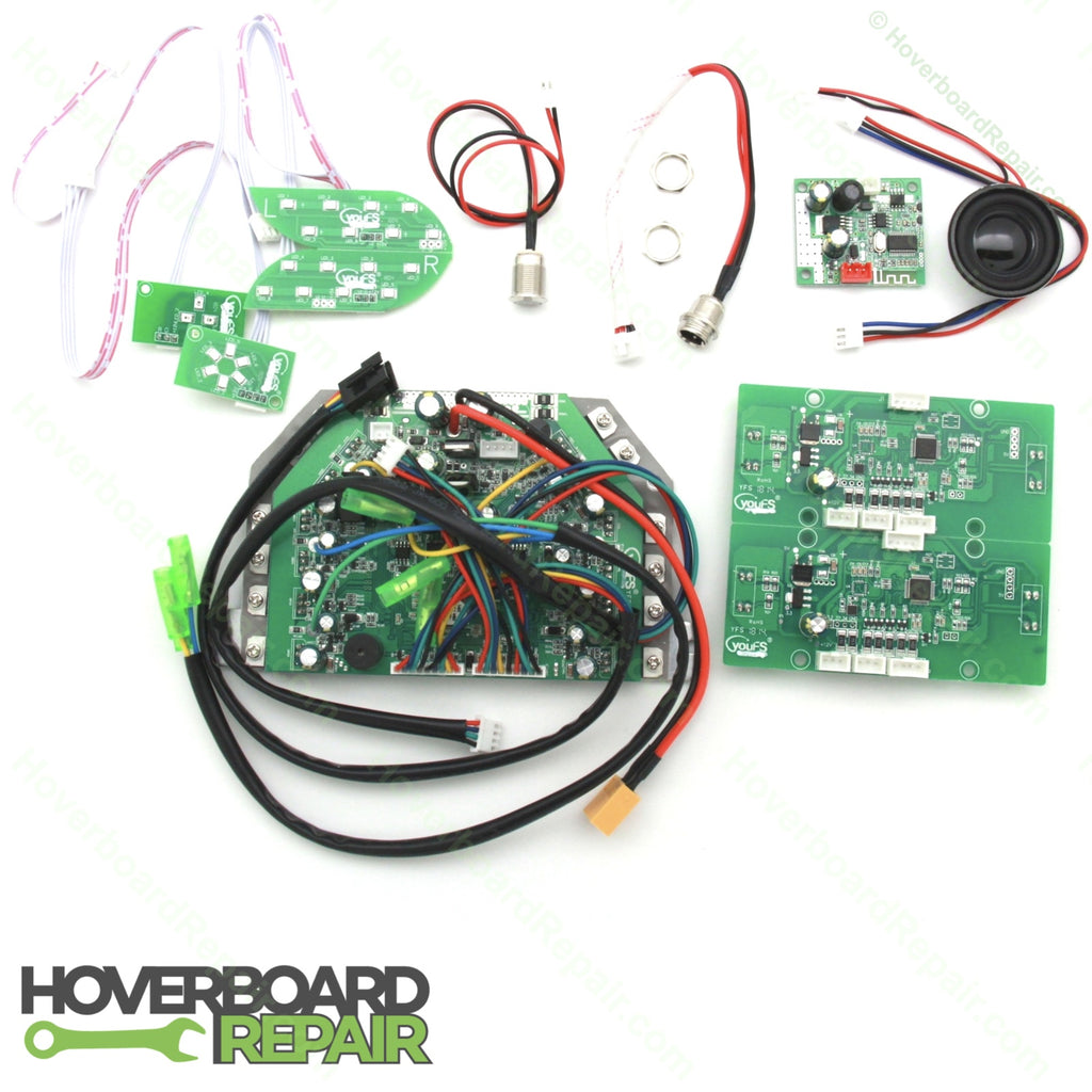 Hoverboard Circuit Board Kit with Bluetooth (Universal, Green)